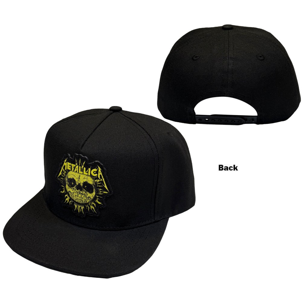 Metallica - Sun Mono Casquette Snapback - Noir
